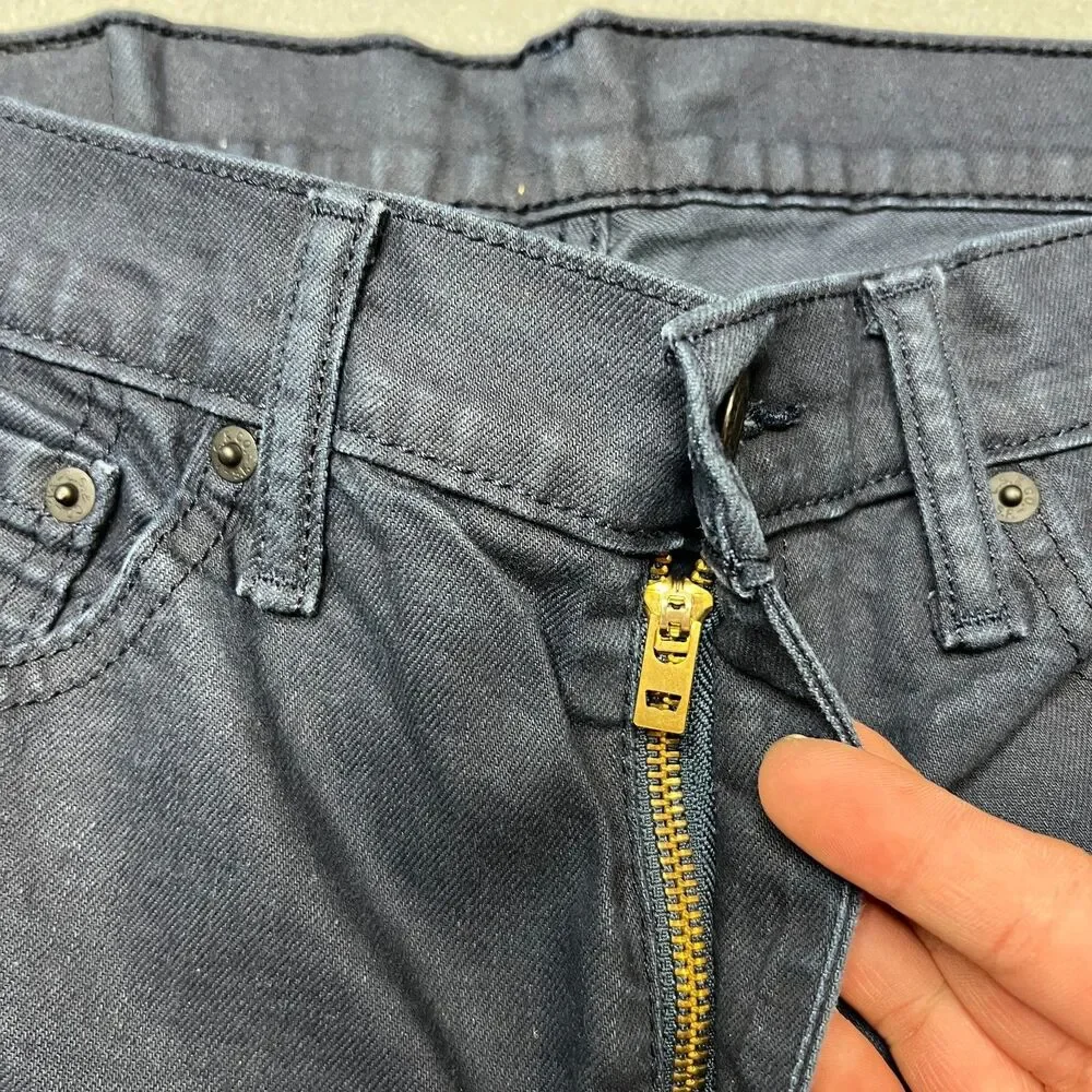 Levis 511 Jeans Men's 33 X 30 Blue Denim Slim Fit Straight Leg Classic 5-Pocket